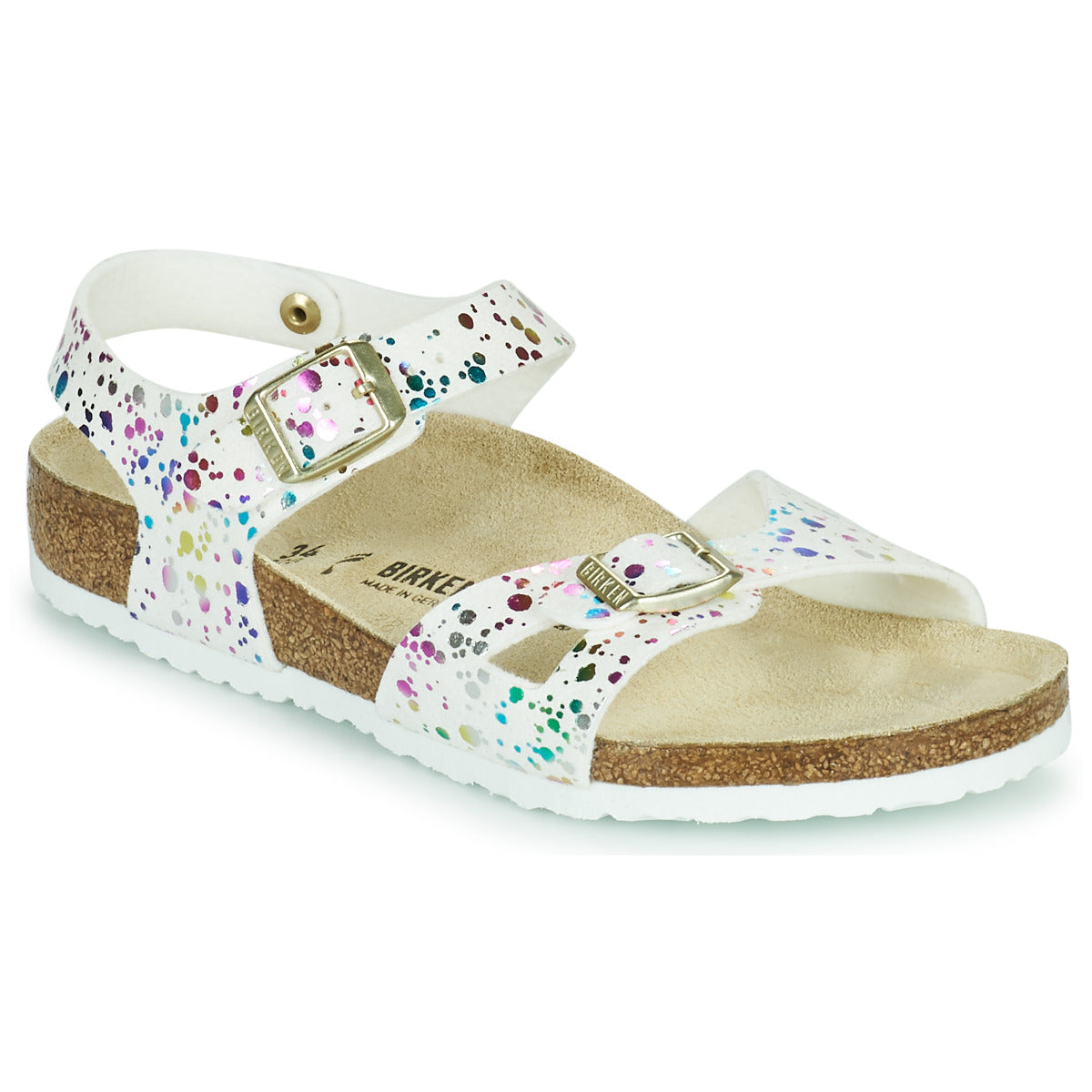 Sandali bambini ragazza BIRKENSTOCK  RIO  Bianco