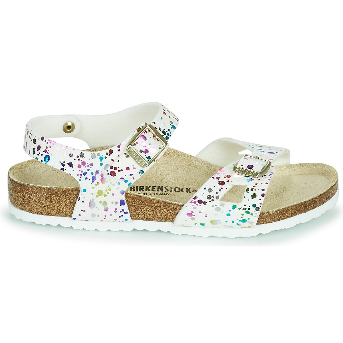 Sandali bambini ragazza BIRKENSTOCK  RIO  Bianco