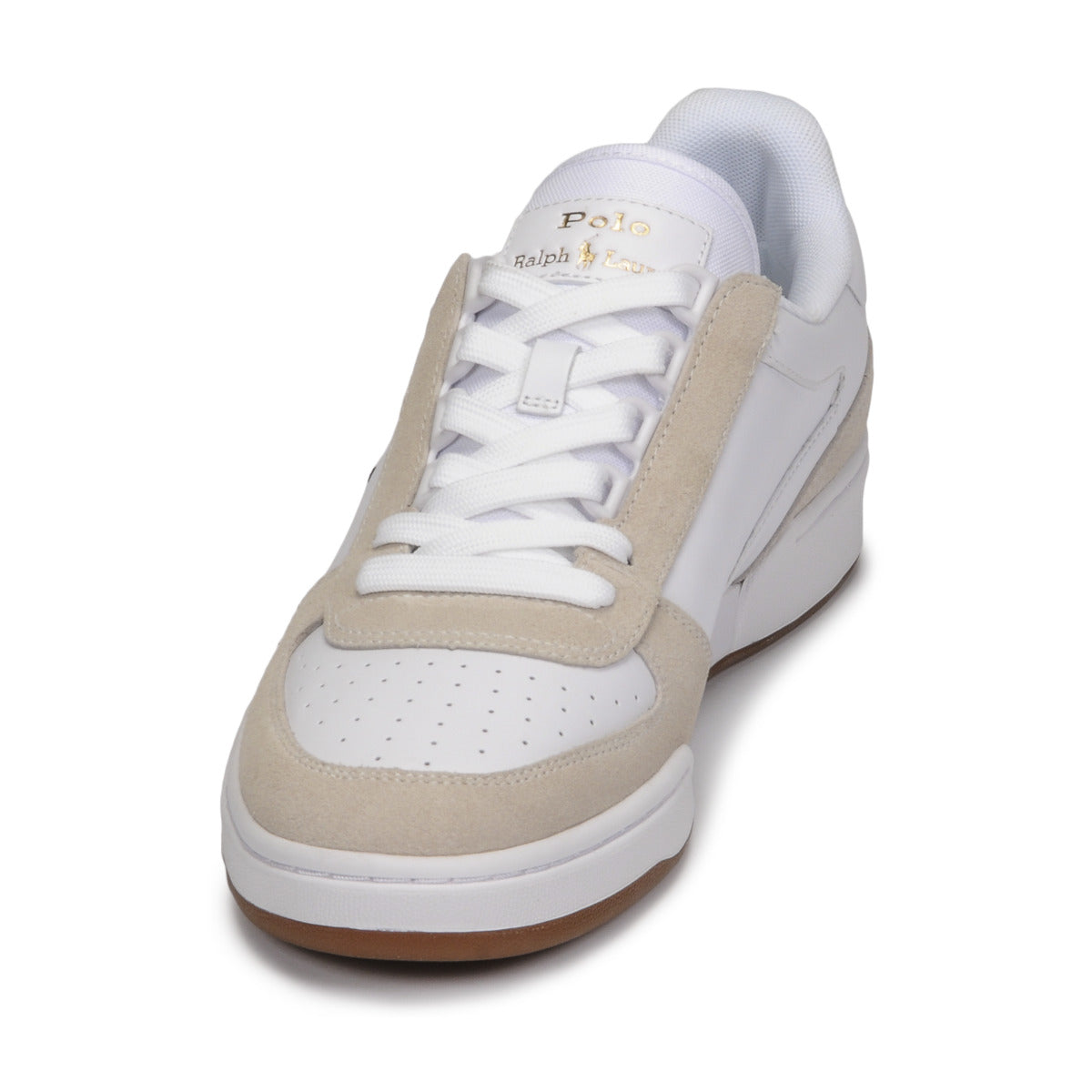 Sneakers basse Donna Polo Ralph Lauren  POLO CRT PP-SNEAKERS-ATHLETIC SHOE  Bianco