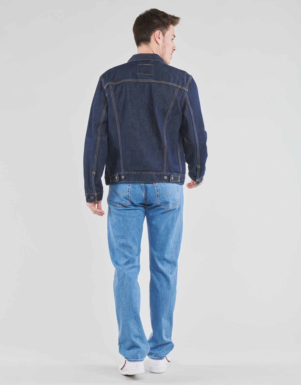 Giacca in jeans Uomo Levis  THE TRUCKER JACKET  Blu