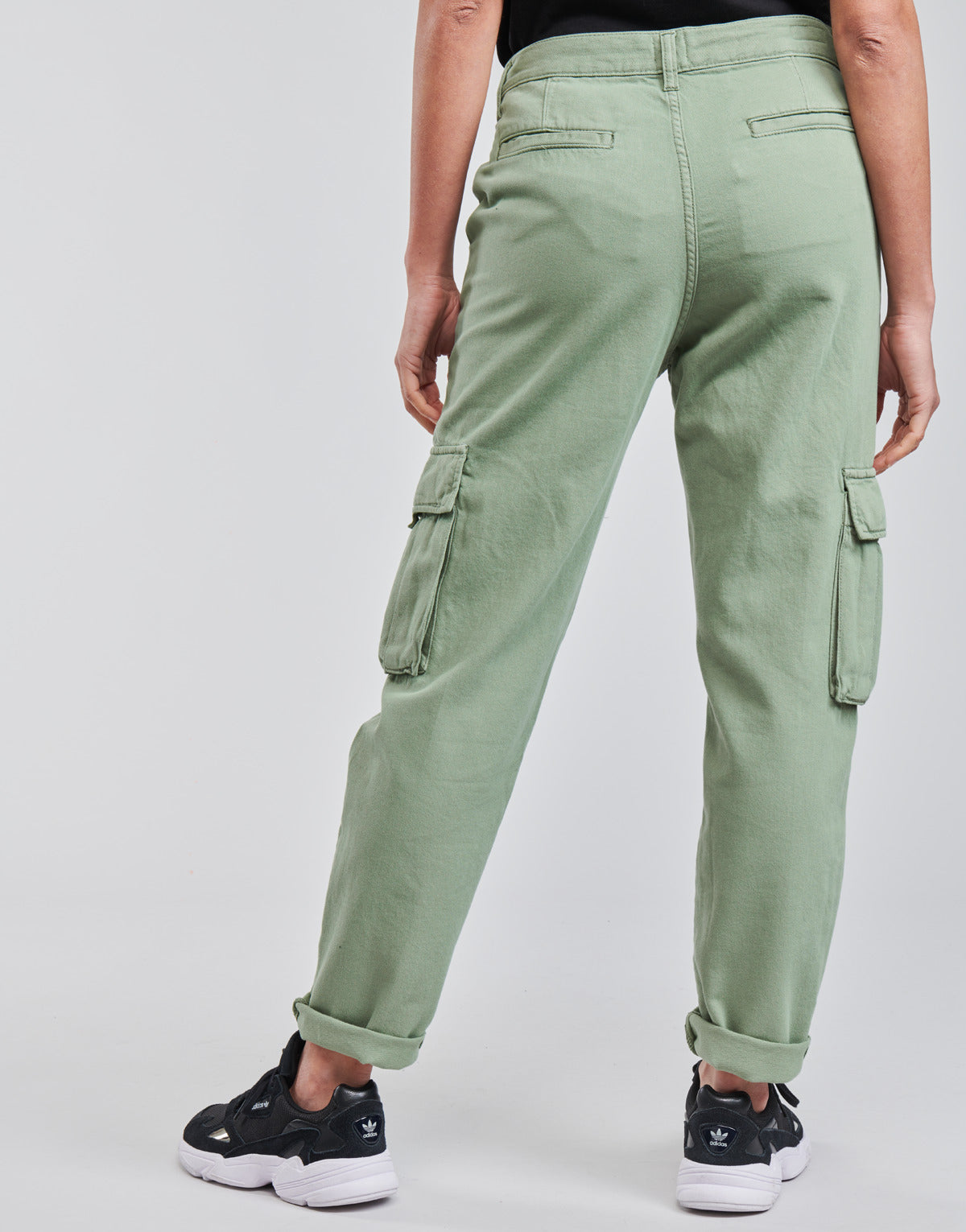 Pantalone Cargo Donna Levis  LOOSE CARGO  Verde