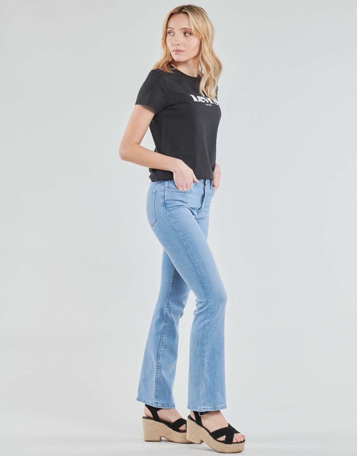 T-shirt Donna Levis  THE PERFECT TEE  Nero