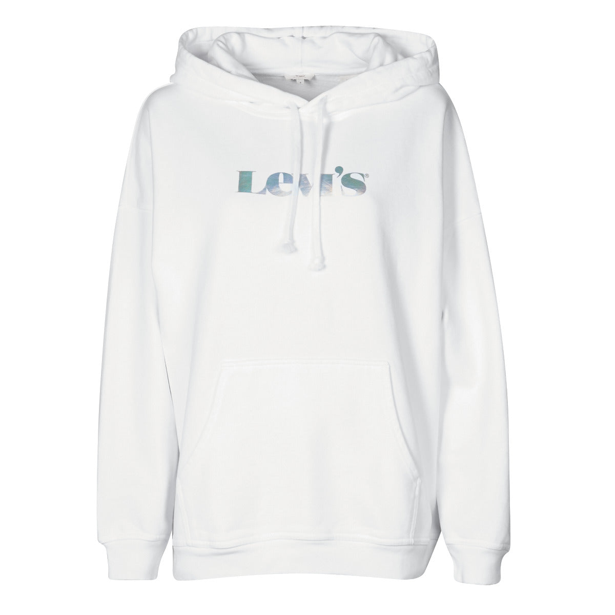 Felpa Donna Levis  GRAPHIC RIDER HOODIE  Bianco