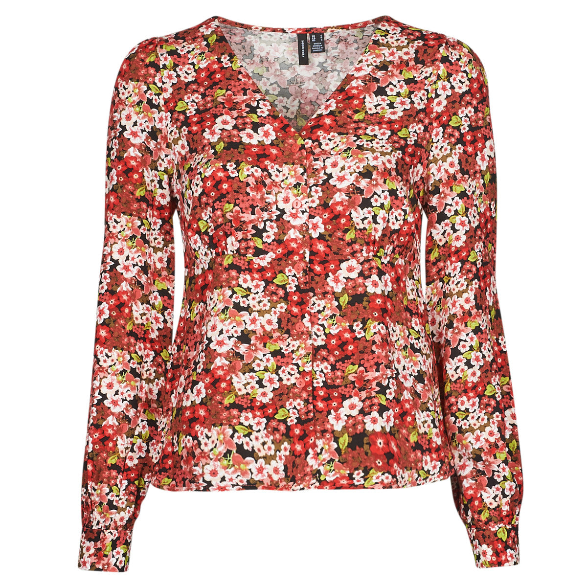 Camicia Donna Vero Moda  VMSIMPLY EASY  Rosso