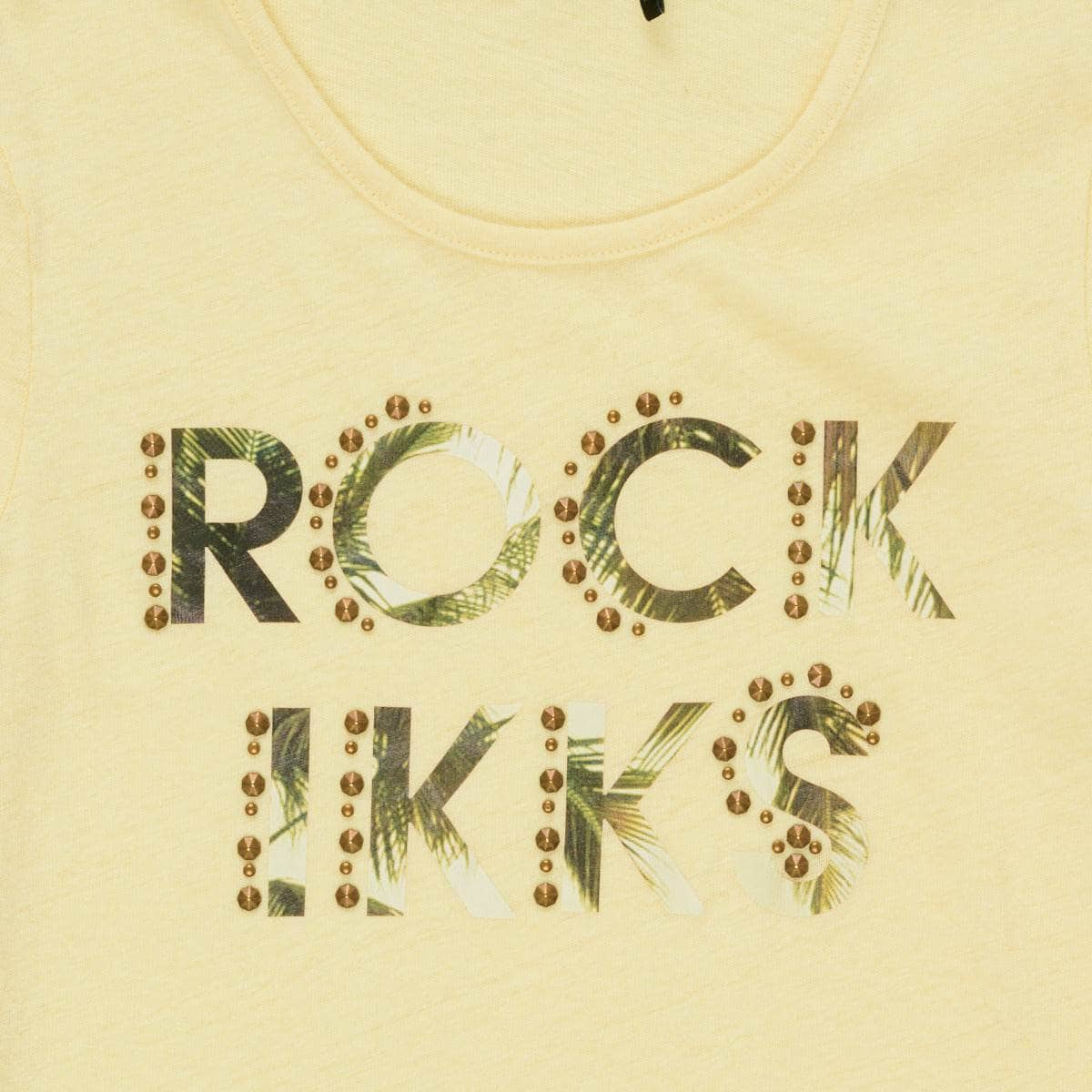 T-shirt ragazza Ikks  XS10182-73-C  Giallo