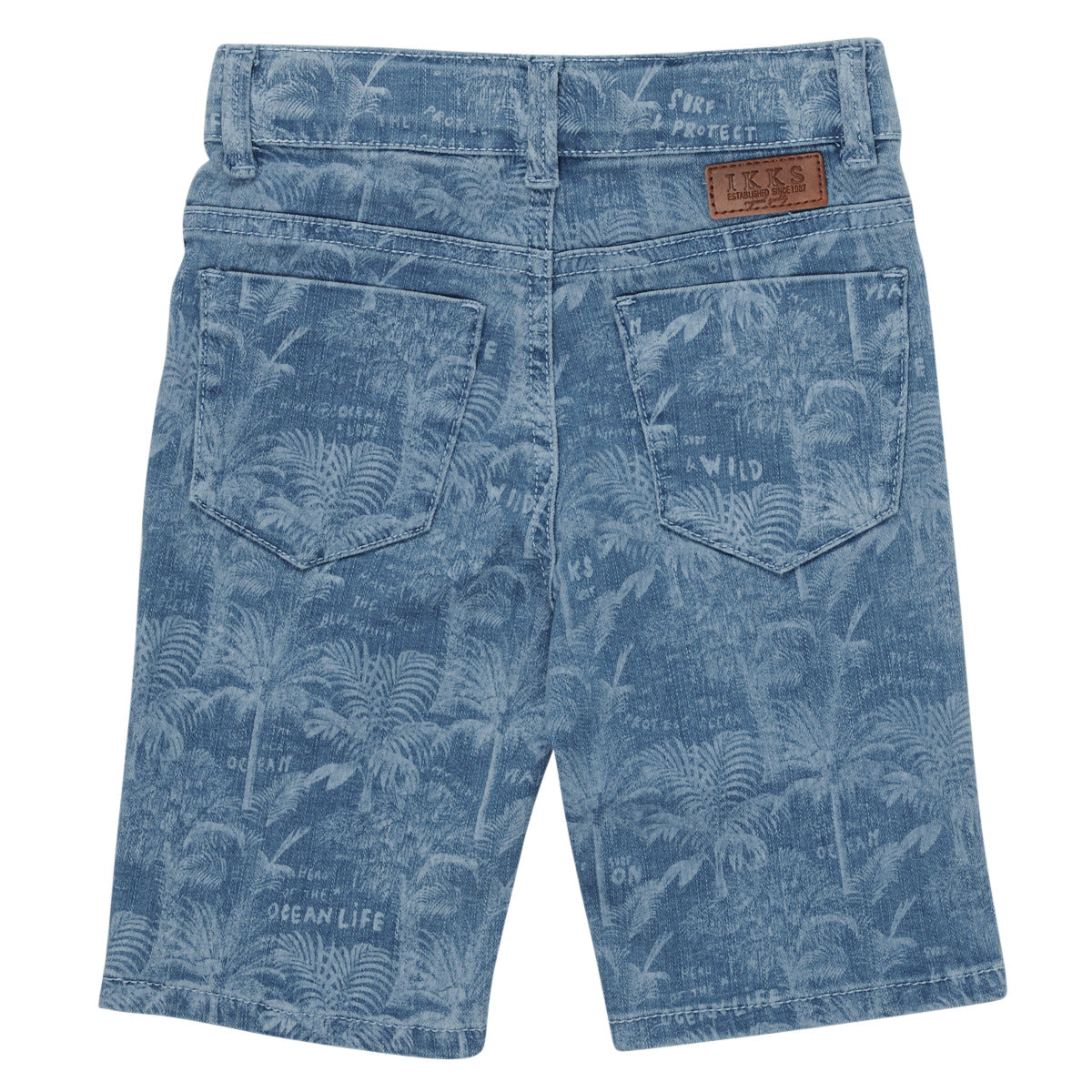 Pantaloni corti ragazzo Ikks  XS25253-82-C  Blu