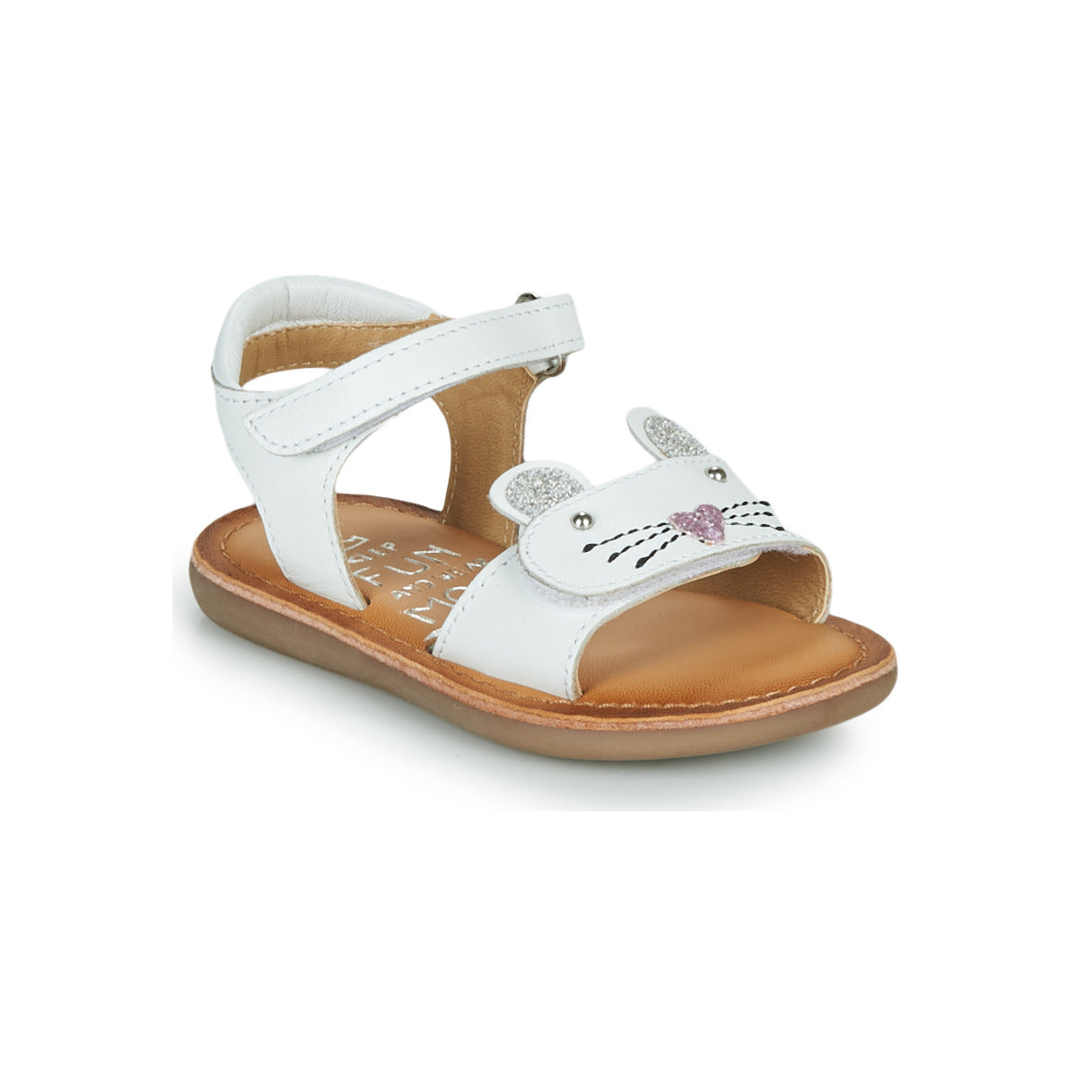 Sandali bambini ragazza Mod'8  CLOONIE  Bianco