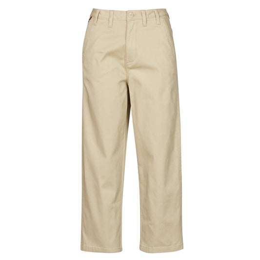 Pantalone Chino Donna Tommy Jeans  TJW HIGH RISE STRAIGHT  Beige