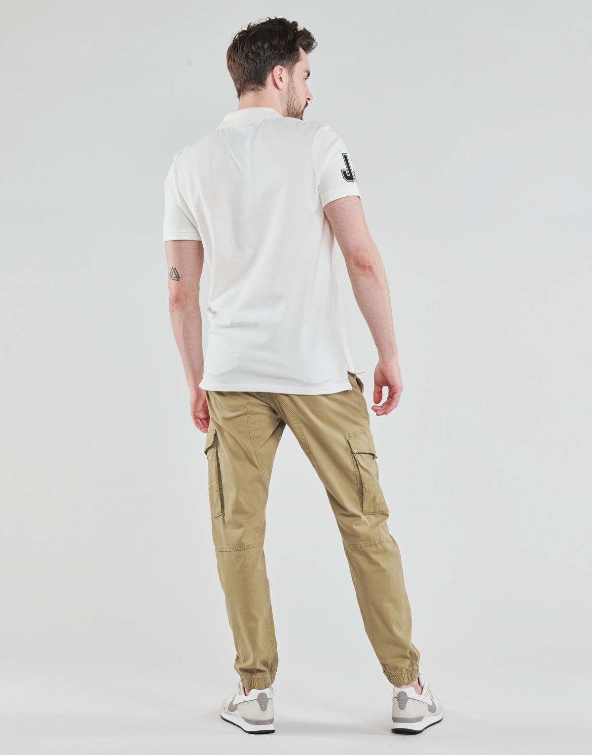 Polo Uomo Jack & Jones  JJAPPLICA  Bianco