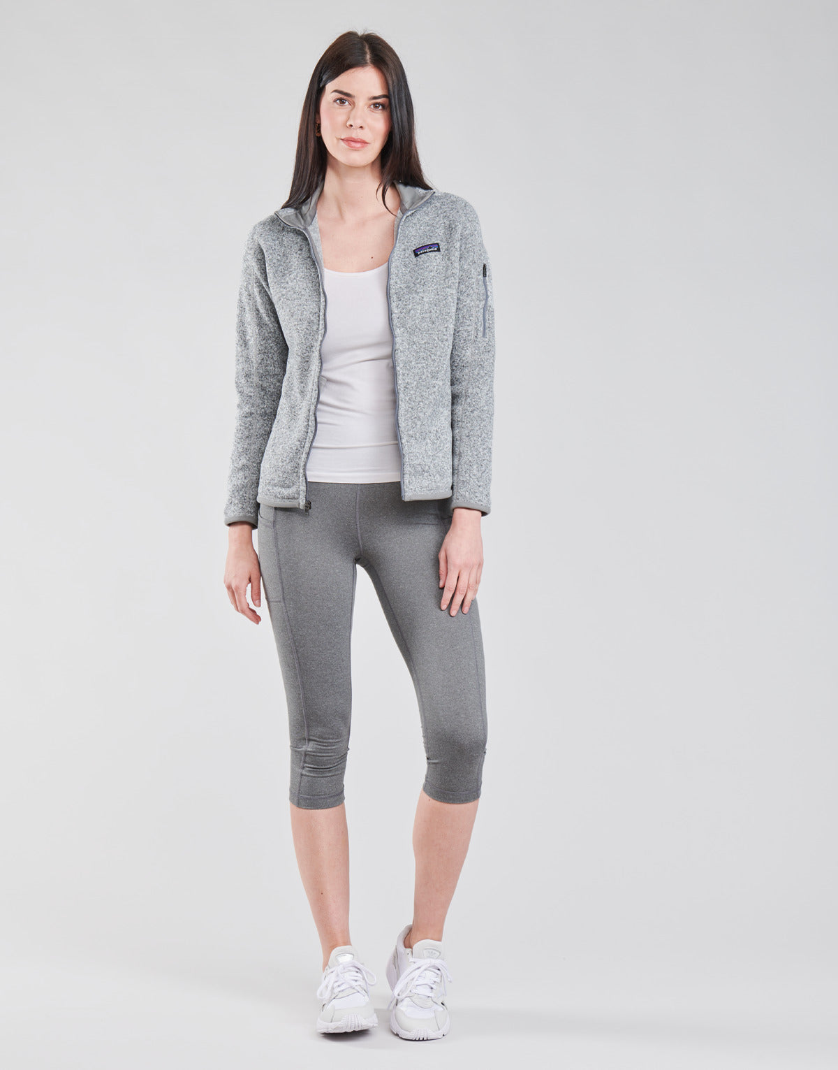 Collant Donna Patagonia  W'S LW PACK OUT CROPS  Grigio