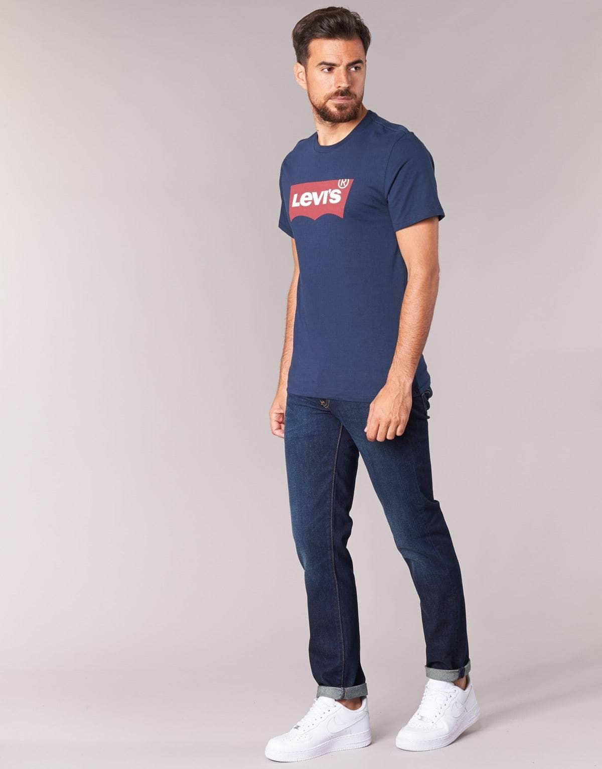 T-shirt Uomo Levis  GRAPHIC SET IN  Blu