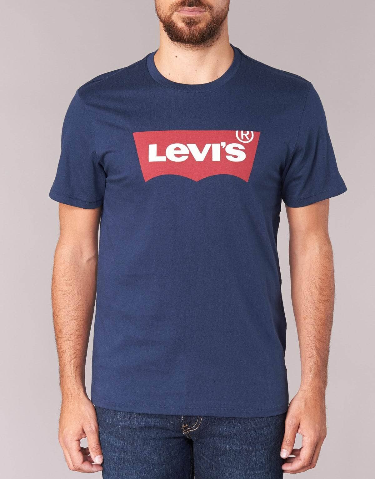 T-shirt Uomo Levis  GRAPHIC SET IN  Blu