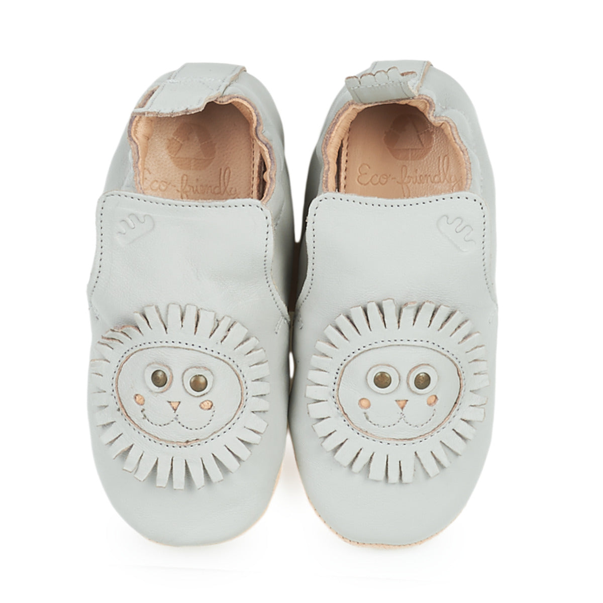 Pantofole bambini ragazzo Easy Peasy  BLUBLU LION  Grigio