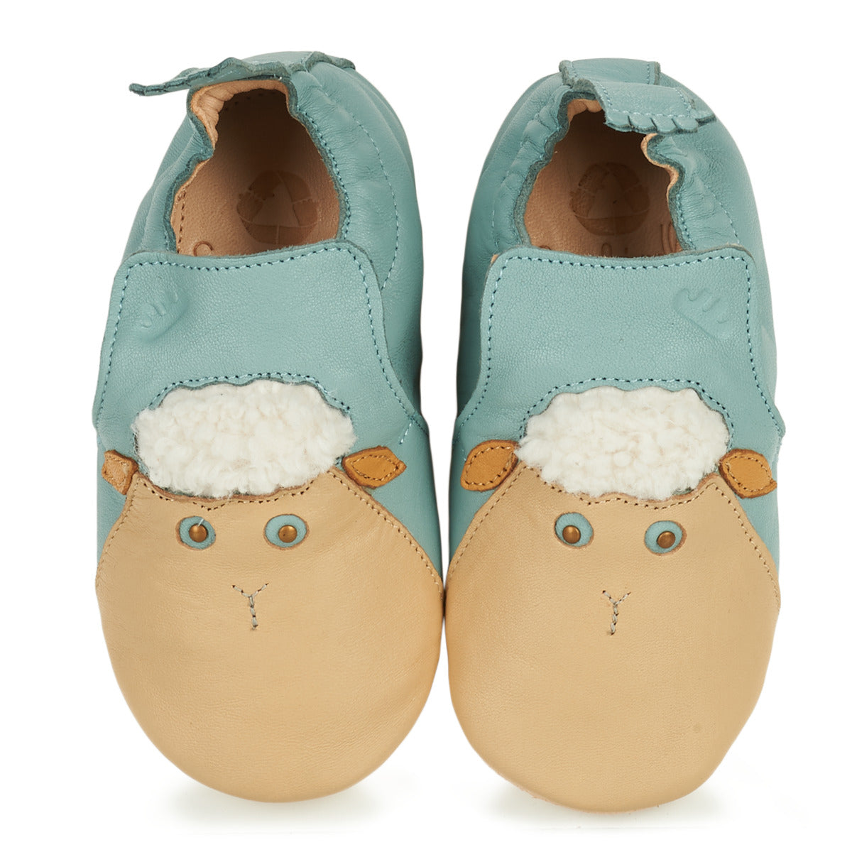 Pantofole bambini ragazza Easy Peasy  BLUBLU MOUTON  Blu