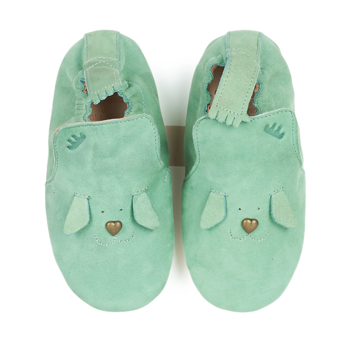 Pantofole bambini ragazza Easy Peasy  BLUBLU CHIEN  Verde