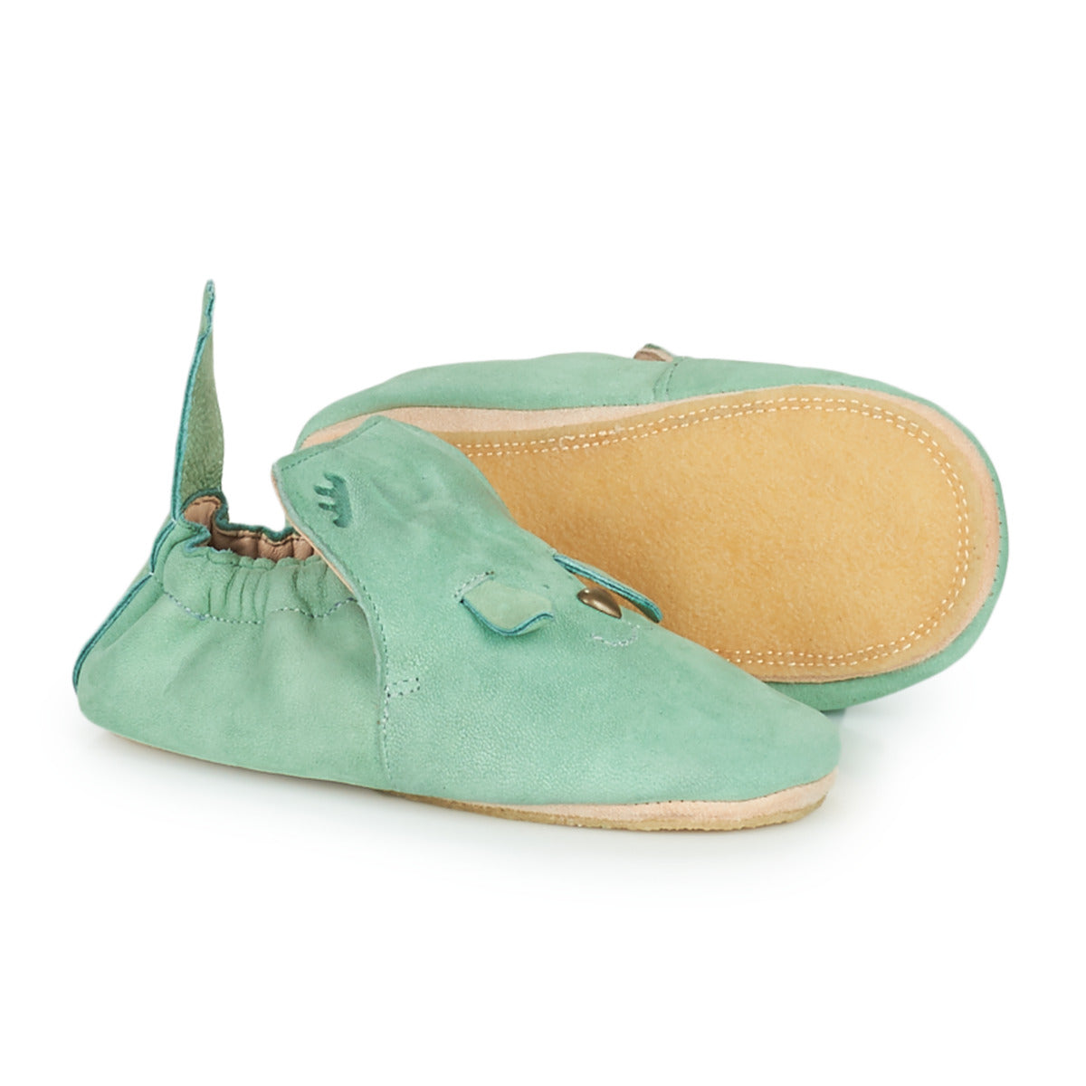 Pantofole bambini ragazza Easy Peasy  BLUBLU CHIEN  Verde