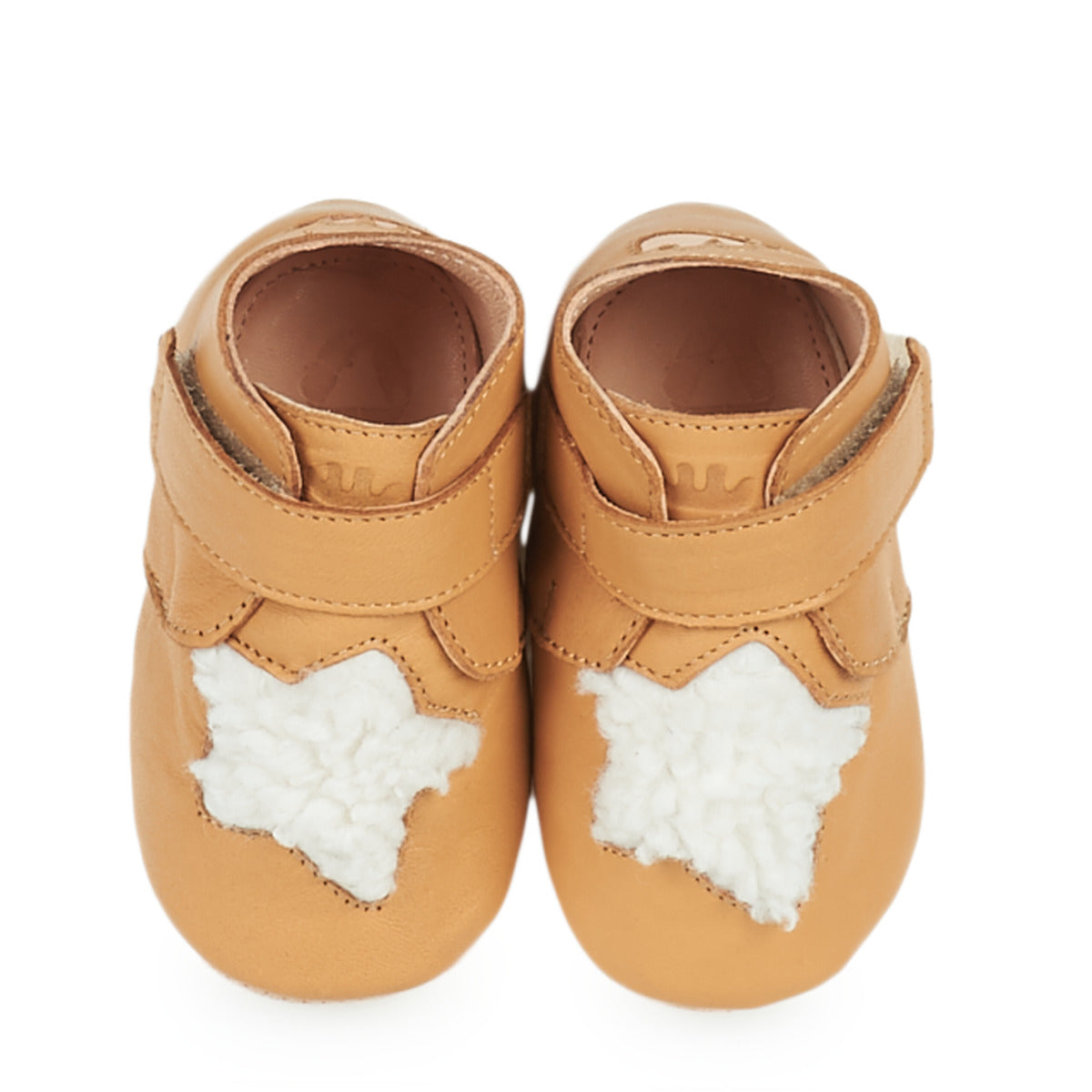 Pantofole bambini ragazzo Easy Peasy  KINY ETOILE  Marrone