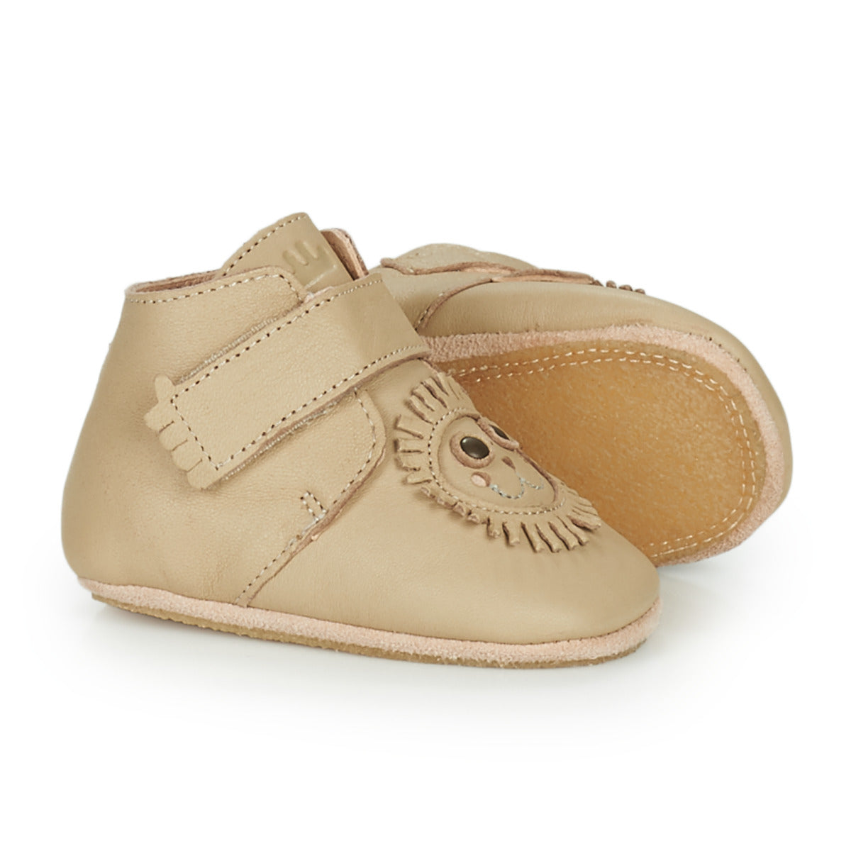 Pantofole bambini ragazzo Easy Peasy  KINY LION  Beige