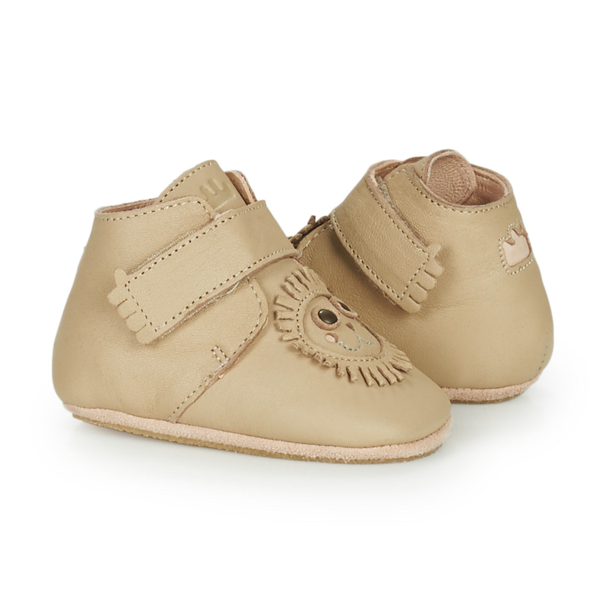 Pantofole bambini ragazzo Easy Peasy  KINY LION  Beige