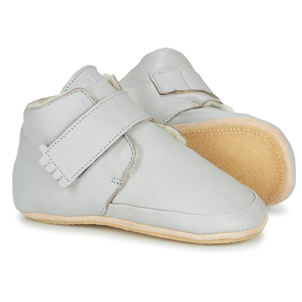 Pantofole bambini ragazza Easy Peasy  WINTERBLUE  Grigio