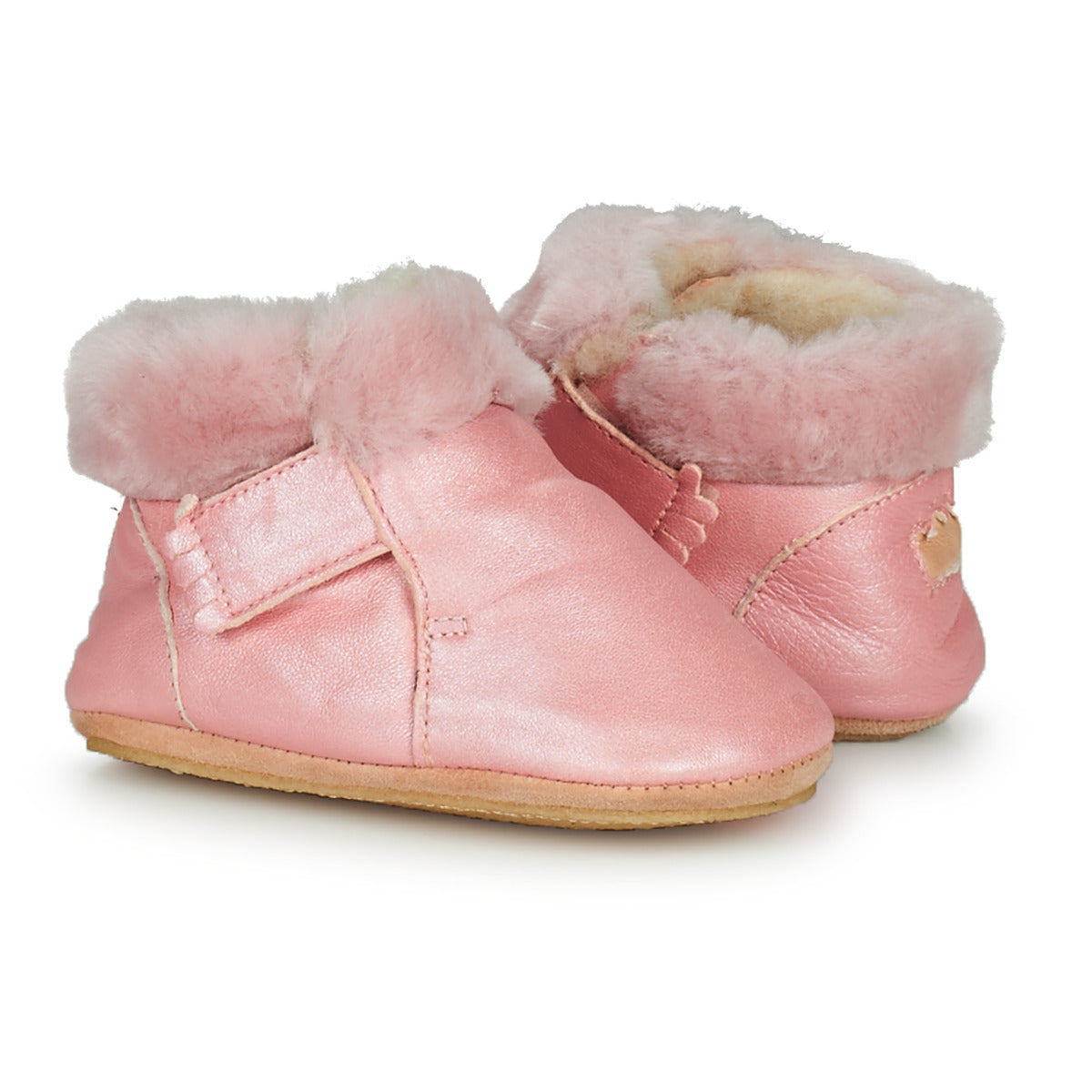 Pantofole bambini ragazza Easy Peasy  FOUBLU  Rosa