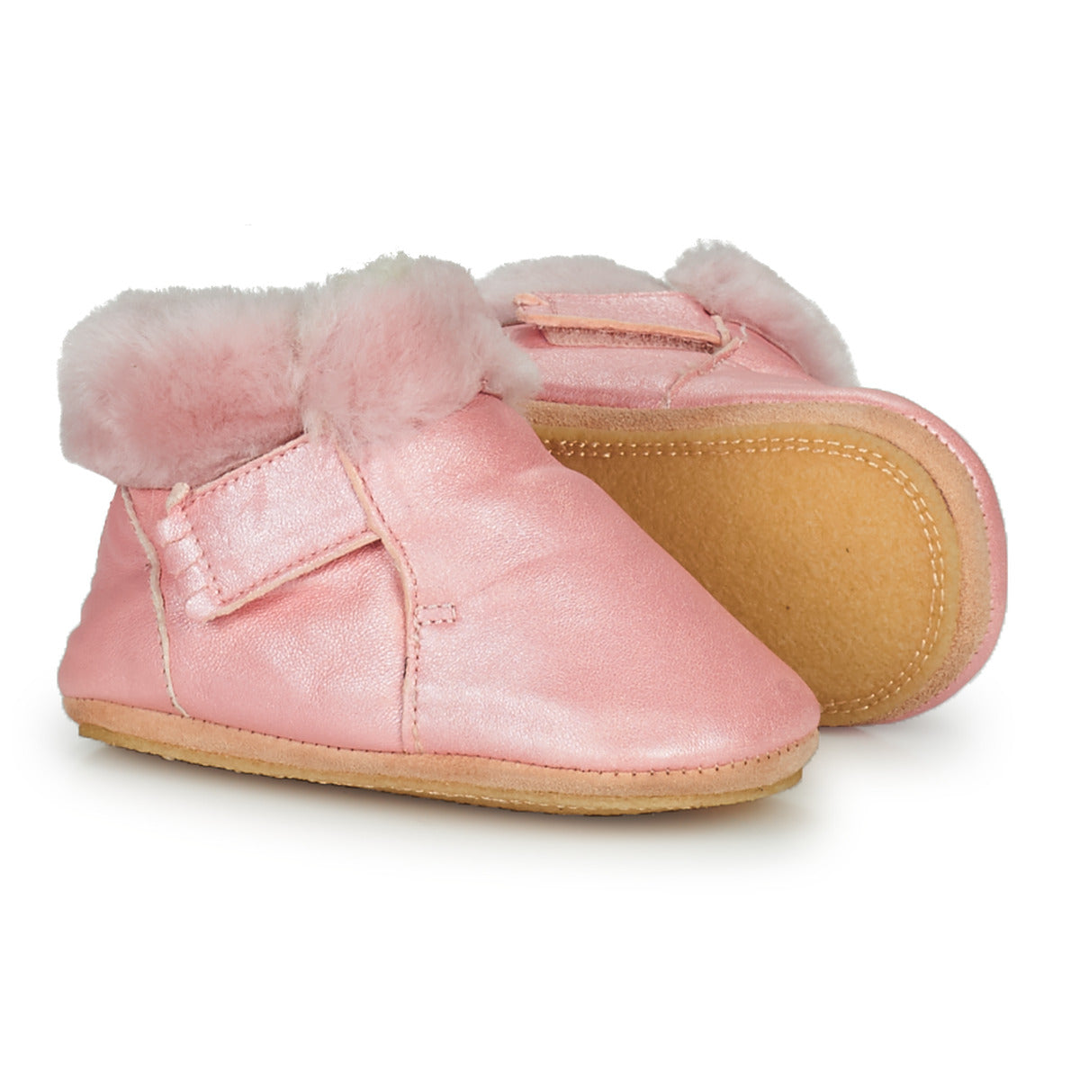 Pantofole bambini ragazza Easy Peasy  FOUBLU  Rosa