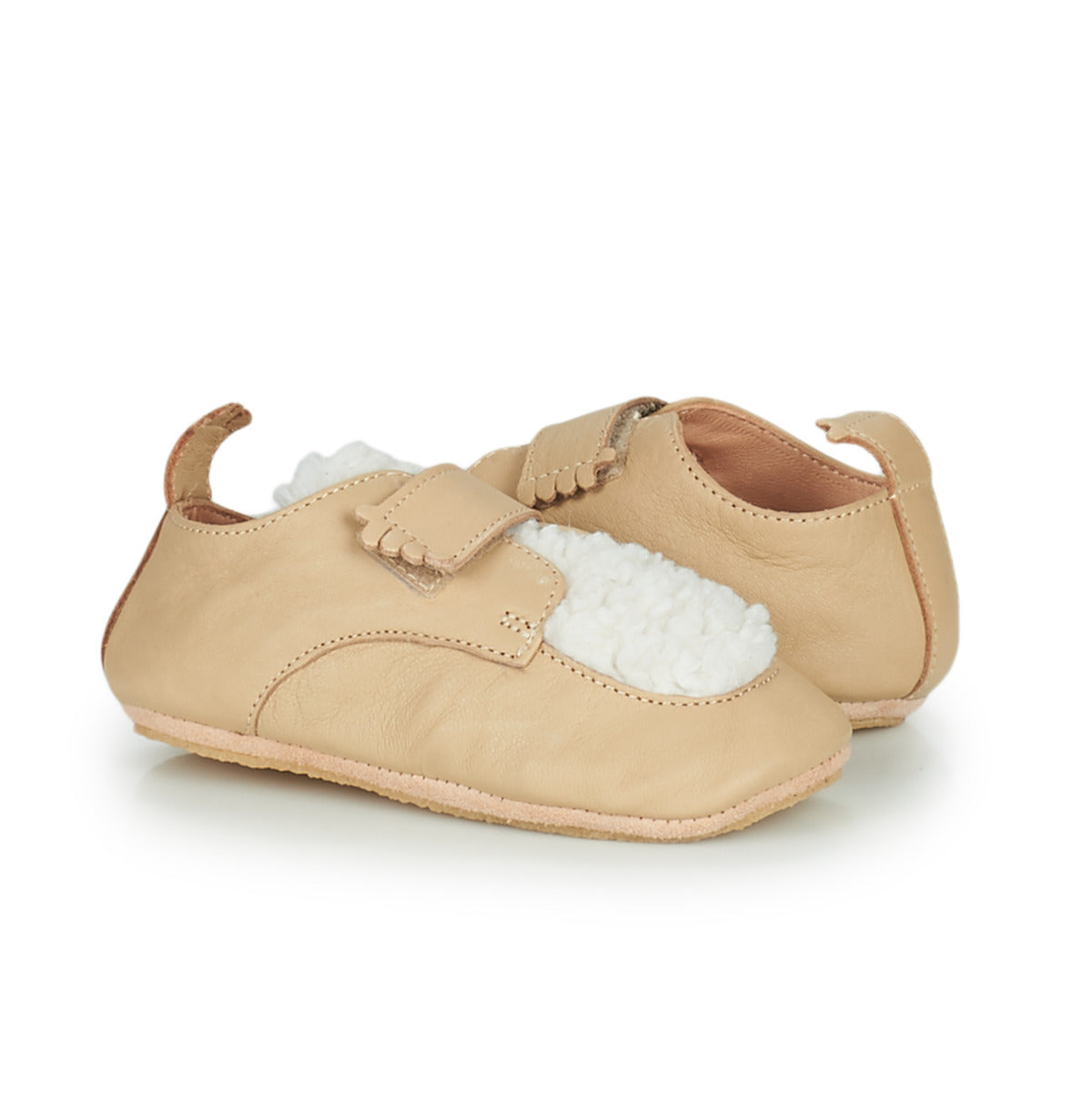 Pantofole bambini ragazza Easy Peasy  SLIBOOTIES  Beige