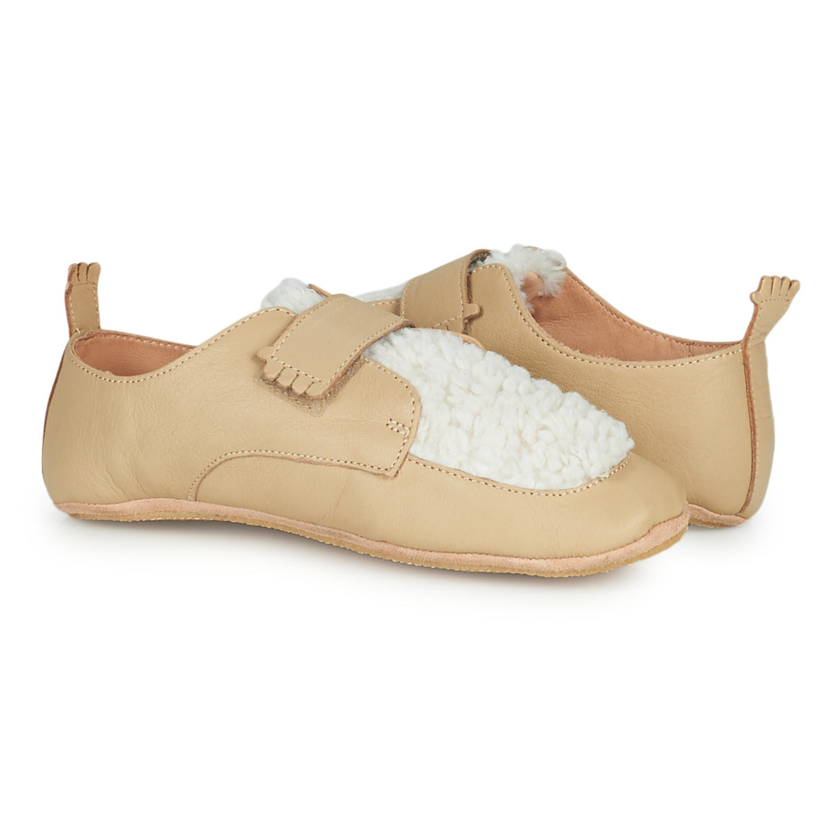 Pantofole bambini ragazza Easy Peasy  SLIBOOTIES  Beige