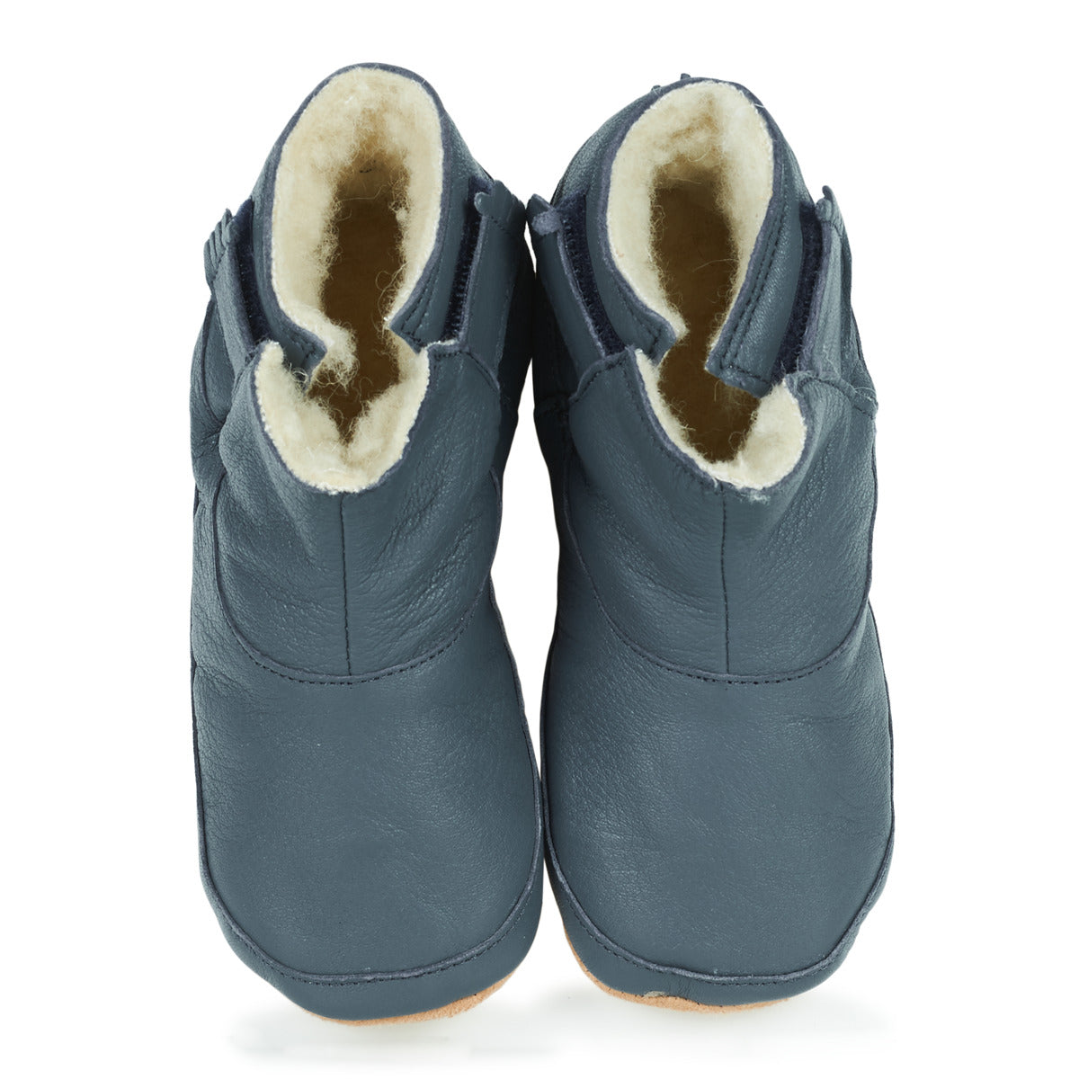 Pantofole bambini ragazza Easy Peasy  BOOBOOTIES  Blu