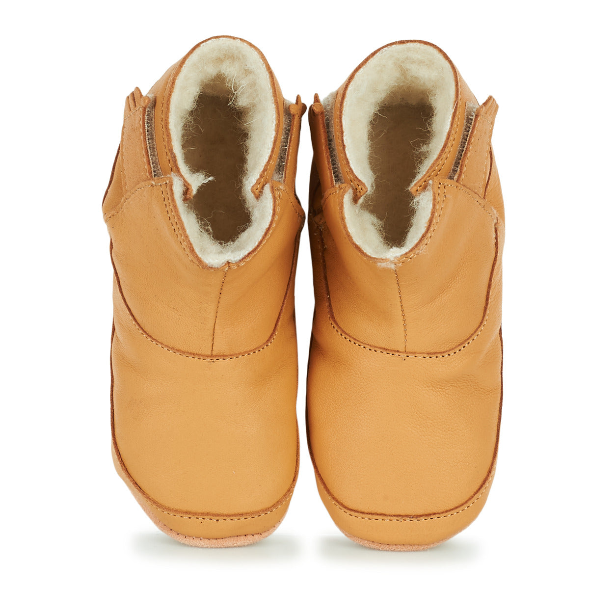 Pantofole bambini ragazzo Easy Peasy  BOOBOOTIES  Marrone