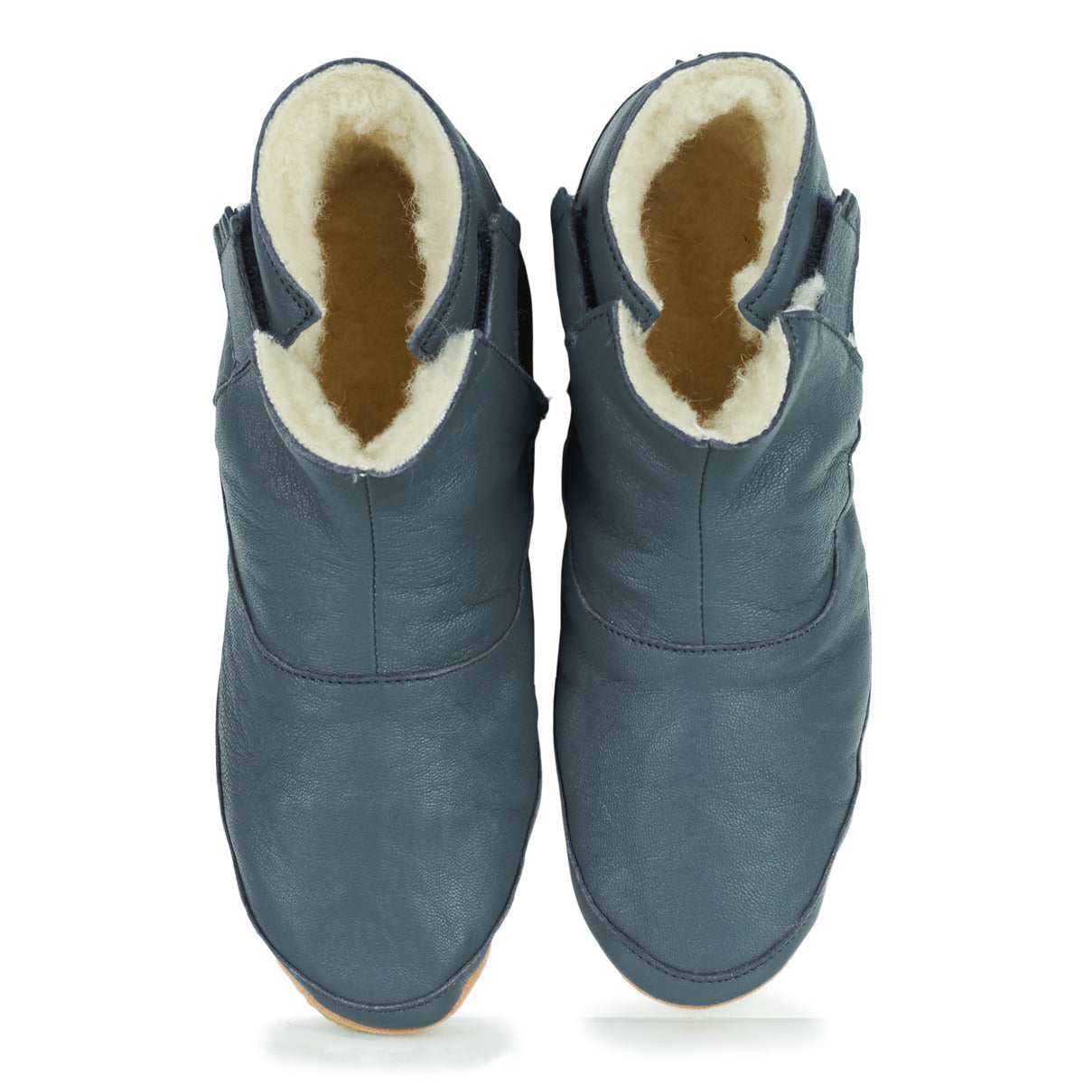 Pantofole bambini ragazza Easy Peasy  BOOBOOTIES  Blu