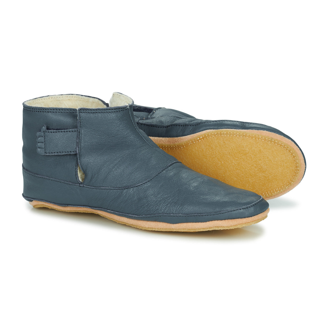 Pantofole bambini ragazza Easy Peasy  BOOBOOTIES  Blu