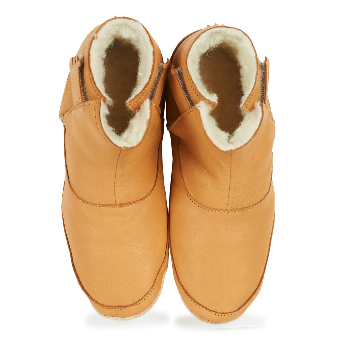 Pantofole bambini ragazzo Easy Peasy  BOOBOOTIES  Marrone