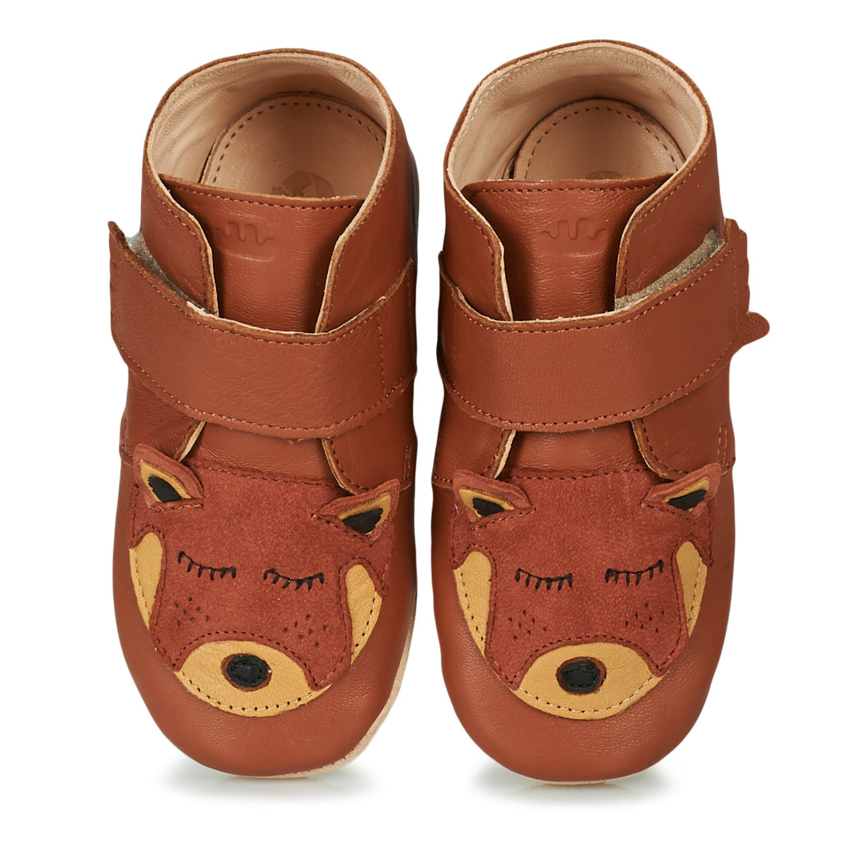 Pantofole bambini ragazzo Easy Peasy  KINY PT PANDA  Marrone