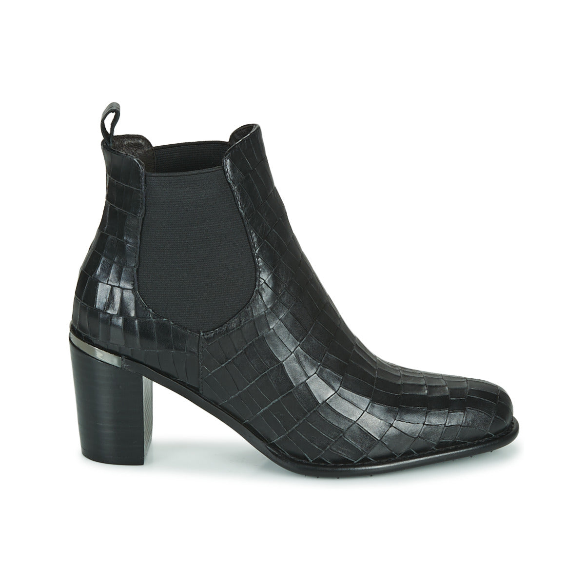 Stivaletti Donna Adige  FANNY V5 CROCO NOIR  Nero