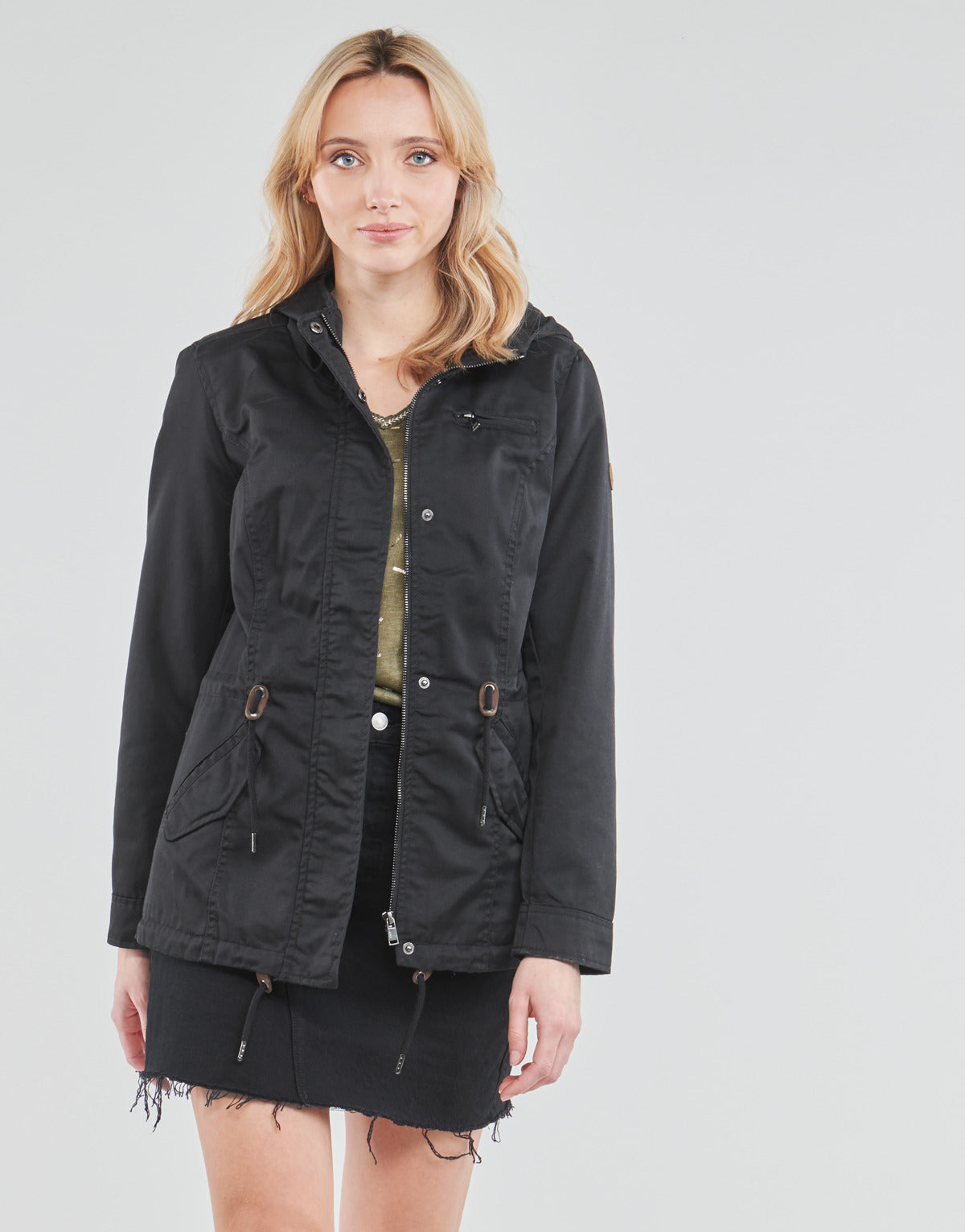 Parka Donna Only  ONLLORCA  Nero