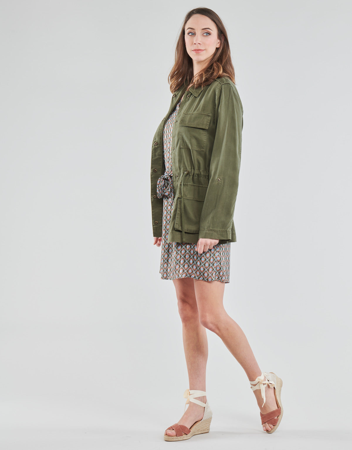 Parka Donna Only  ONLKENYA  Kaki