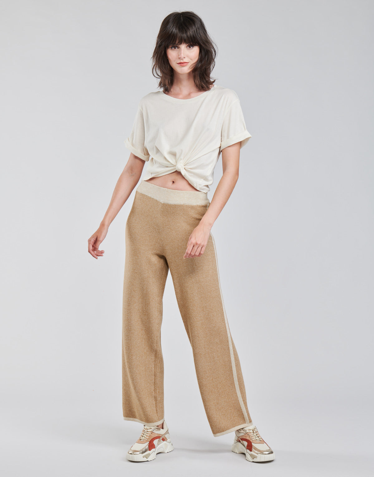 Pantaloni 7/8 e 3/4 Donna Only  ONLLILA  Beige