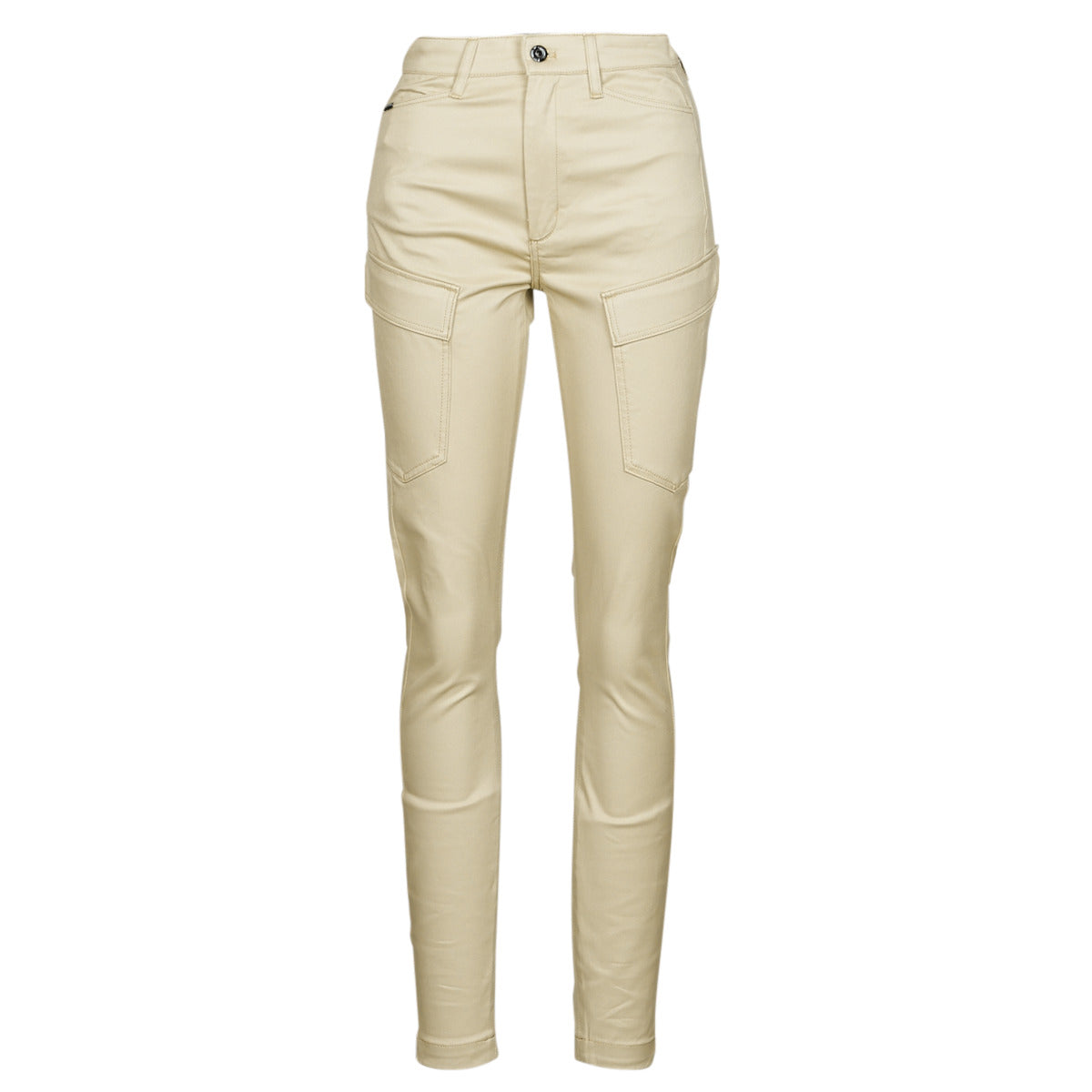 Pantalone Cargo Donna G-Star Raw  HIGH G-SHAPE CARGO SKINNY PANT WMN  Beige