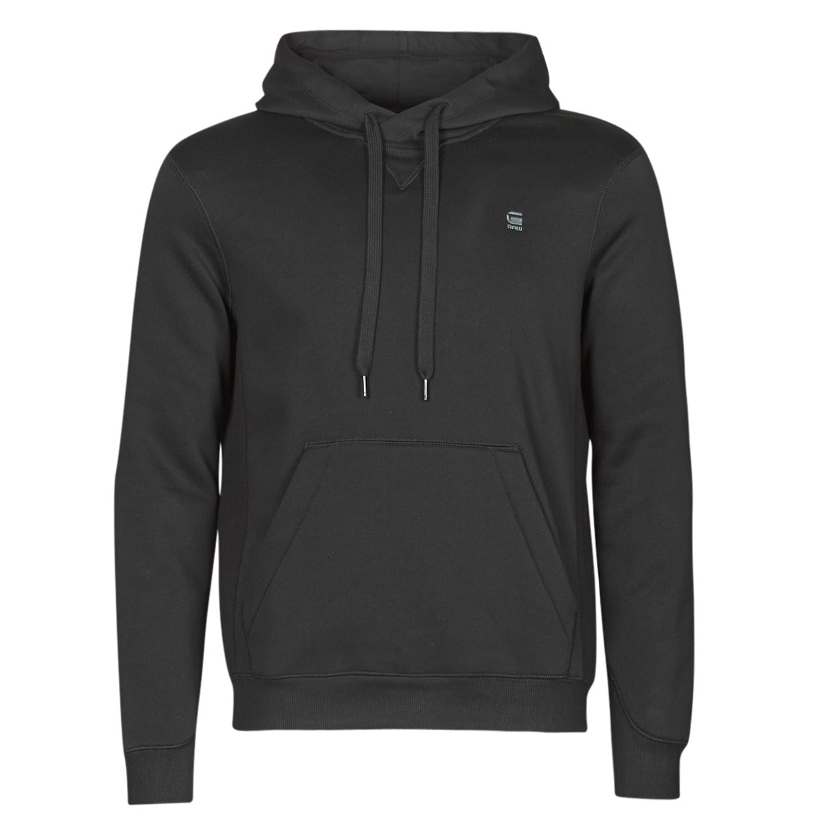 Felpa Uomo G-Star Raw  PREMIUM BASIC HOODED SWEATE  Nero