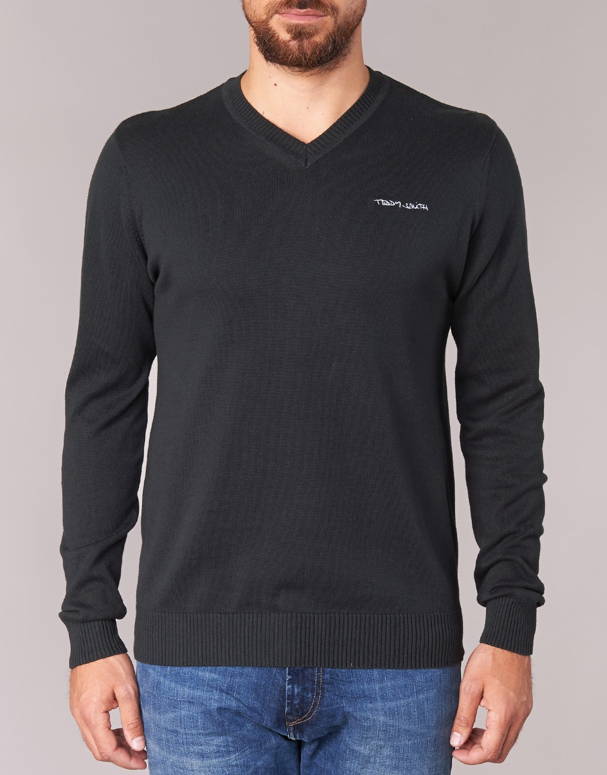 Maglione Uomo Teddy Smith  PULSER  Nero