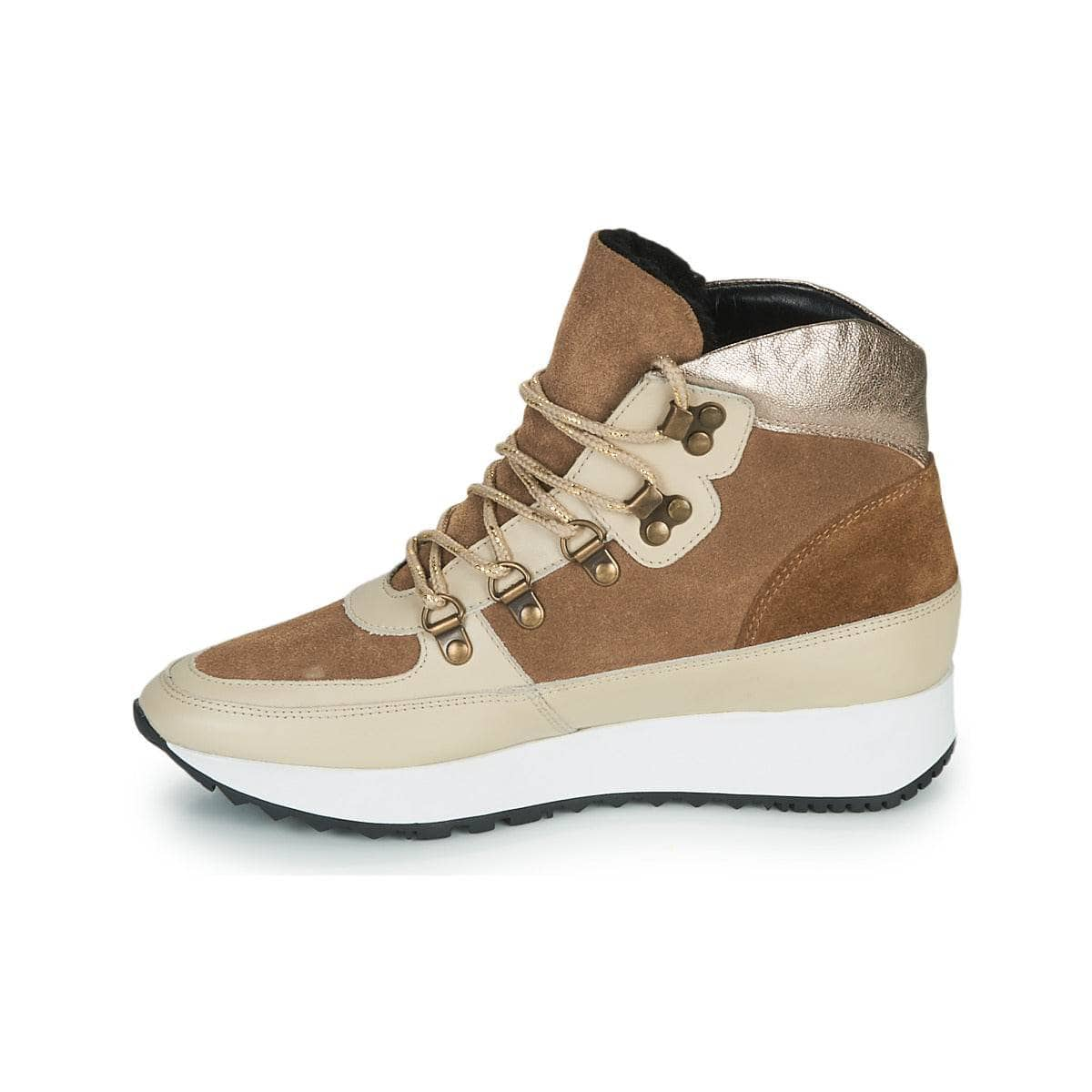 Sneakers alte Donna JB Martin  COURAGE  Marrone