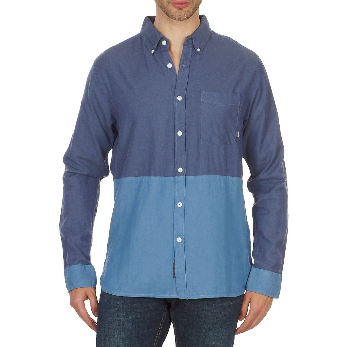 Camicia a maniche lunghe Uomo Element  BRENTWOOD  Blu