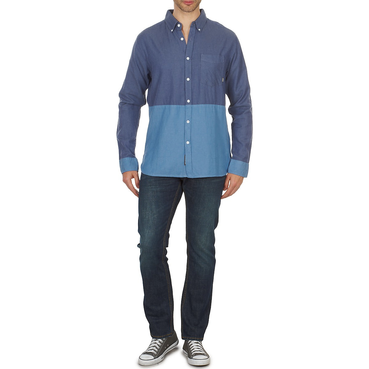 Camicia a maniche lunghe Uomo Element  BRENTWOOD  Blu