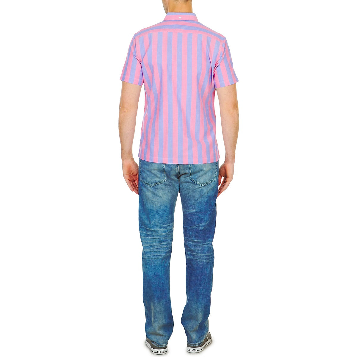 Camicia a maniche corte Uomo Ben Sherman  BEMA00487S  Rosa