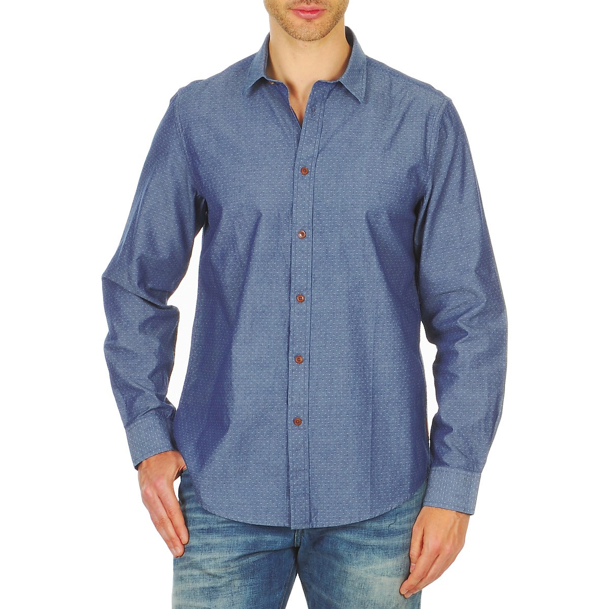 Camicia a maniche lunghe Uomo Ben Sherman  BEMA00490  Blu