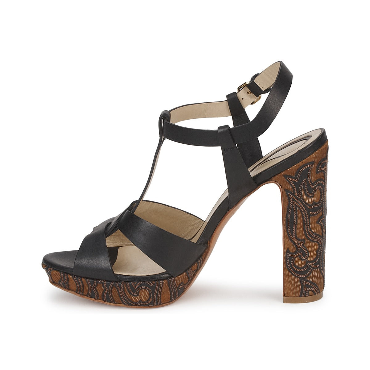 Sandali Donna Etro  NU-PIEDS 3763  Nero