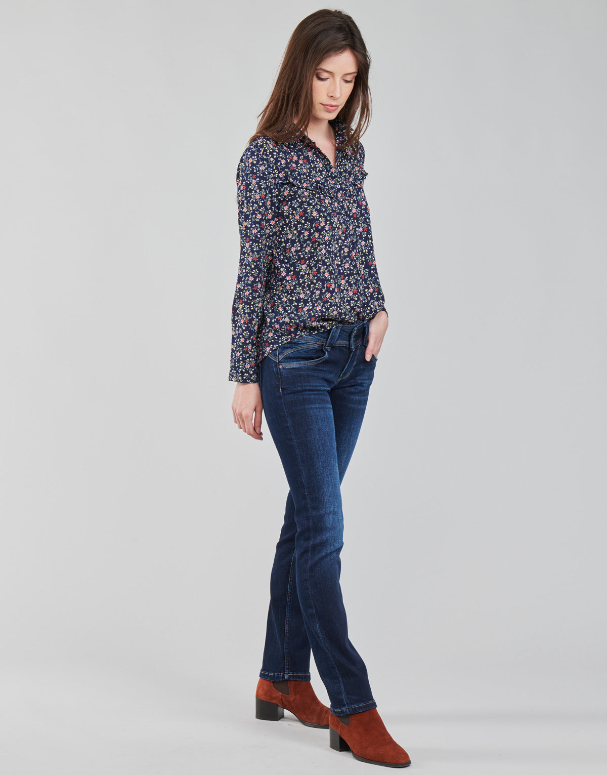 Jeans Donna Pepe jeans  NEW GEN  Blu