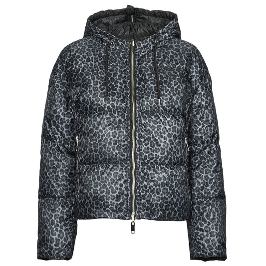 Piumino Donna MICHAEL Michael Kors  ECO CHEETAH RVSBL  PUFF  Grigio