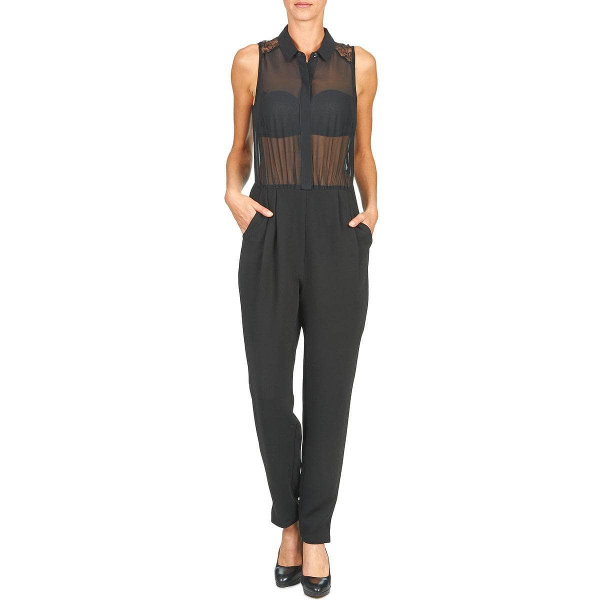 Tute / Jumpsuit Donna BCBGeneration  EGLANTINE  Nero